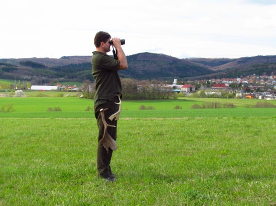 beskydský jelenář na návštěvě :-)