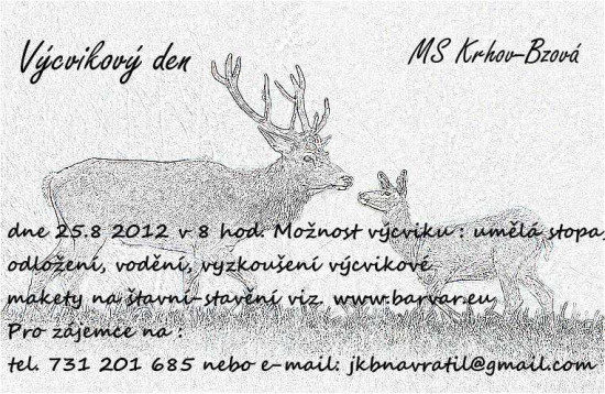 Výcvikový den Barvářů 2012