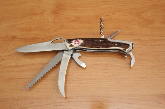 Nôž Wenger po úprave...