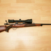 pažba CZ 550 po úprave