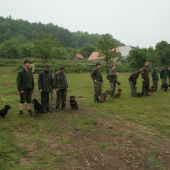 Vycvikovy den kynologickeho kruzku pri TU Zvolen