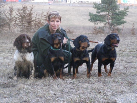 z prava Nera Hraples,Andy morske oko,Bessy z Navratnej,Honey