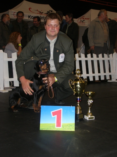 Bessy z Navratnej - vitaz na svetovej vystave za suky
