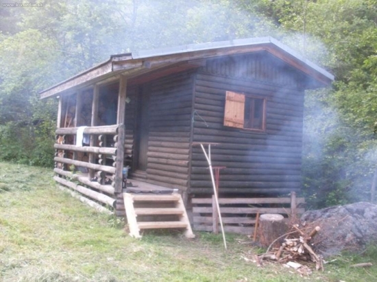 poľovnícka chatka vo Svidove