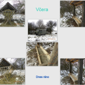 Včera a dnes ráno