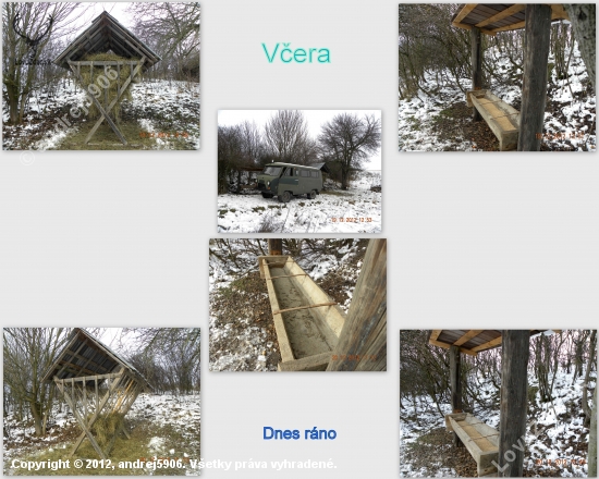Včera a dnes ráno