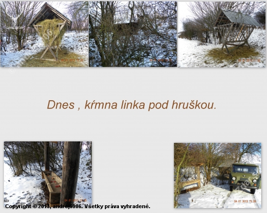 Kŕmna linka pod hruškou