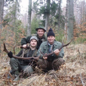 3 muškatiery na potulkach lesom...