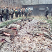 Spoločna polovačka u kamaráta :)