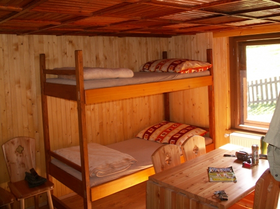 Interiér našej chatky