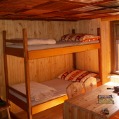 Interiér našej chatky