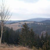 Roškové, pohľad smer Hoľa - jama