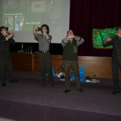 Juniori vábiči priamo v akcii  - Levice 2012