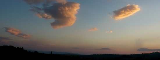 večerná panoráma