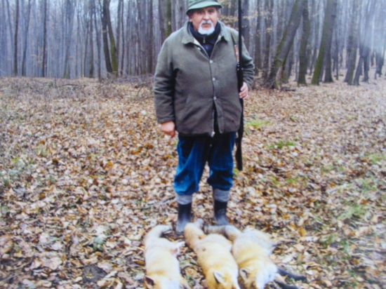 Môj otec na polovačke na škodnu