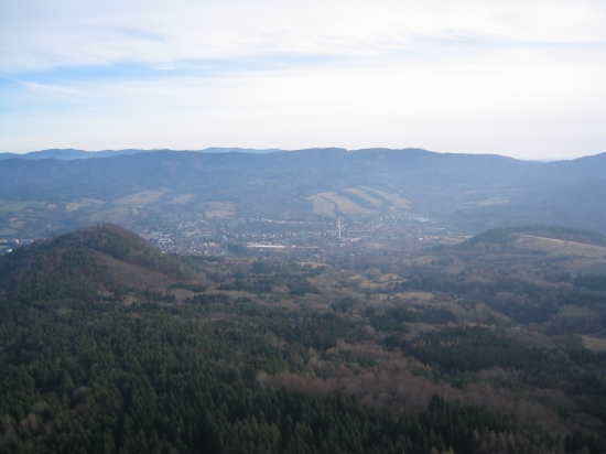 pohlad z Maleho Gricu na Handlovu