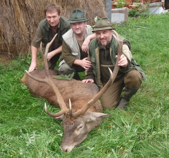 Po ulovení starého jeleňa