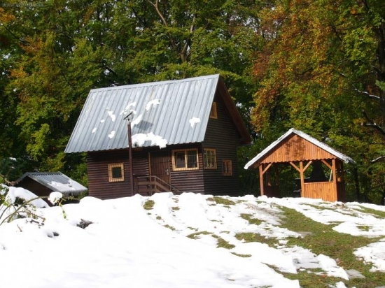 Naša nová poľovnícka chata.