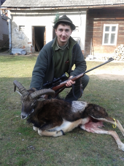 moja prvá ulovená zver