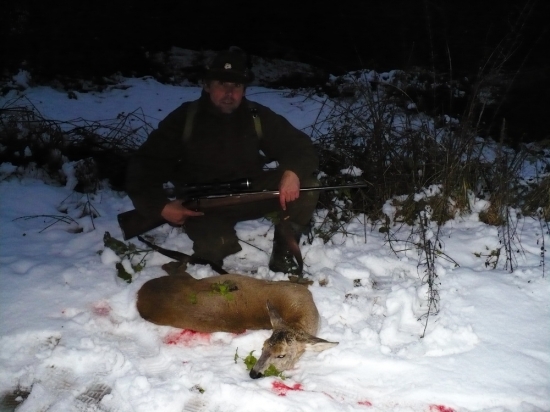 úspešná polovačka u kamaráta