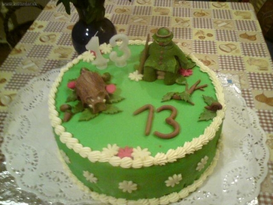 Moja torta ku 13-tim narodeninám:-)