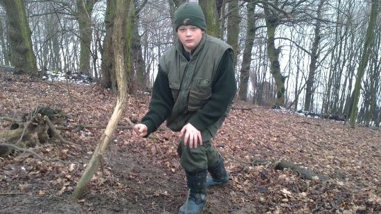 Ja a moj dnešný srnčí parožek :D