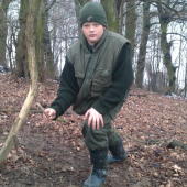 Ja a moj dnešný srnčí parožek :D