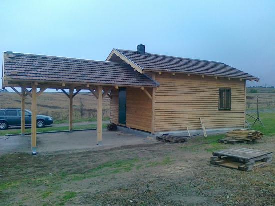 chata po dokončení