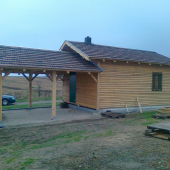 chata po dokončení