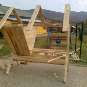 Krmelec pre srnciu - vystavba