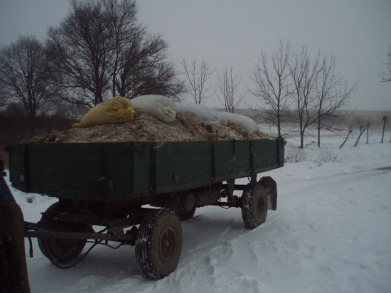rozvoz silaze a jadroveho krmiva