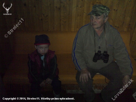 Prvy krat z dedom na posede