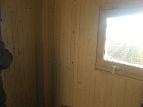 Posed z vnútra pred dokončenim.