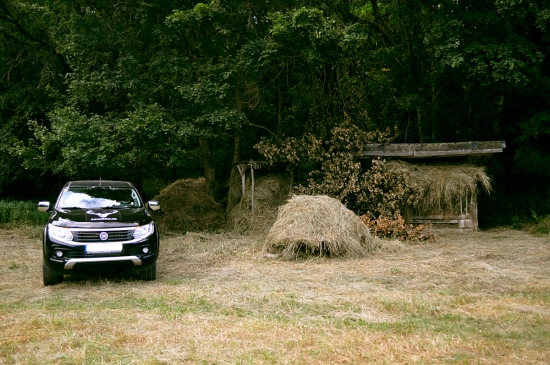 Príprava sena na zimu