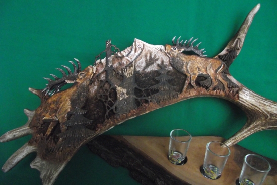 Jelenia ruja v podhorí Tatier.