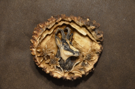 pracka  - kamzík vo farbe