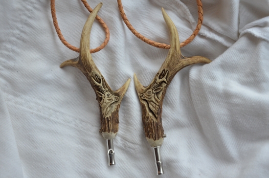 píštalky s gravirovaním