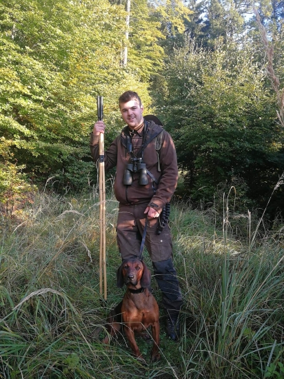 Z potuliek za jelenmi.