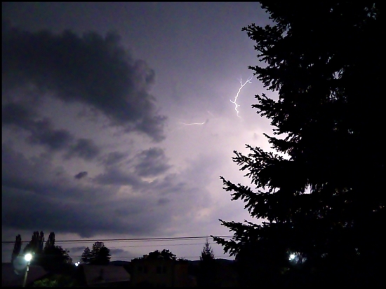 včerajšia búrka ...