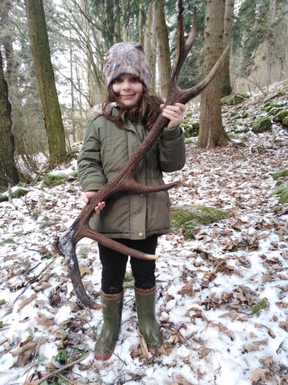 Dnešná prechádzka s dcérou