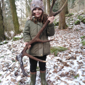 Dnešná prechádzka s dcérou