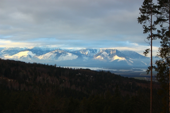 Tatry v oblakoch...