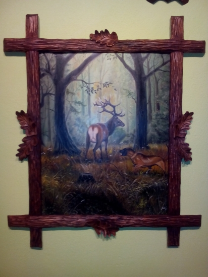 Jeden maluje a druhy vyrezava