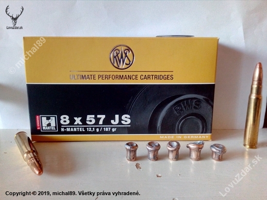 RWS H-mantel 8x57js