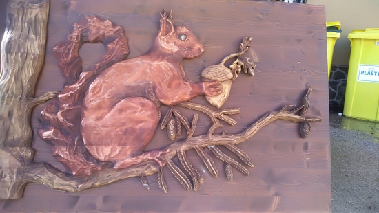 Veverička na balkón rozmer 145x80