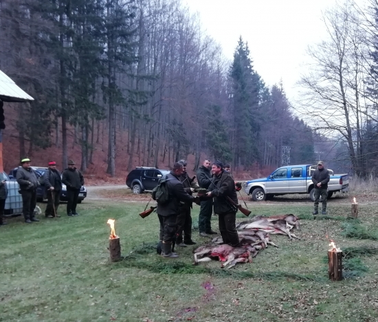 ... keď mi priali lovu zdar...