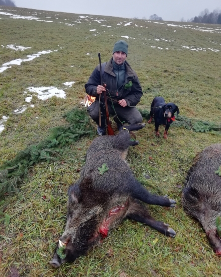 ... s mojím kancom...