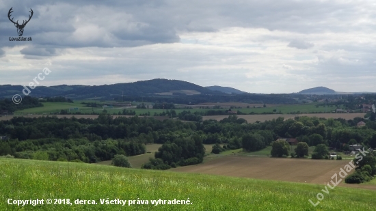 Pohled z Hončovy hůrky