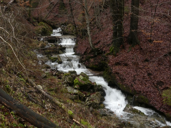 Kaskády na Harmaneckom potoku