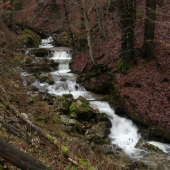 Kaskády na Harmaneckom potoku
